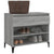 Shoe Cabinet Grey Sonoma 70x36x60 cm Engineered Wood