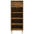 Shoe Cabinet Smoked Oak 40x36x105 cm Engineered Wood