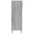 Shoe Cabinet Grey Sonoma 40x36x105 cm Engineered Wood