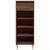 Shoe Cabinet Brown Oak 40x36x105 cm Engineered Wood