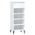 Shoe Rack White 40x36x105 cm Engineered Wood