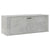 Wall Shoe Cabinet Concrete Grey 100x35x38 cm Engineered Wood