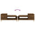 Coffee Table Brown Oak 100x50x45 cm Engineered Wood