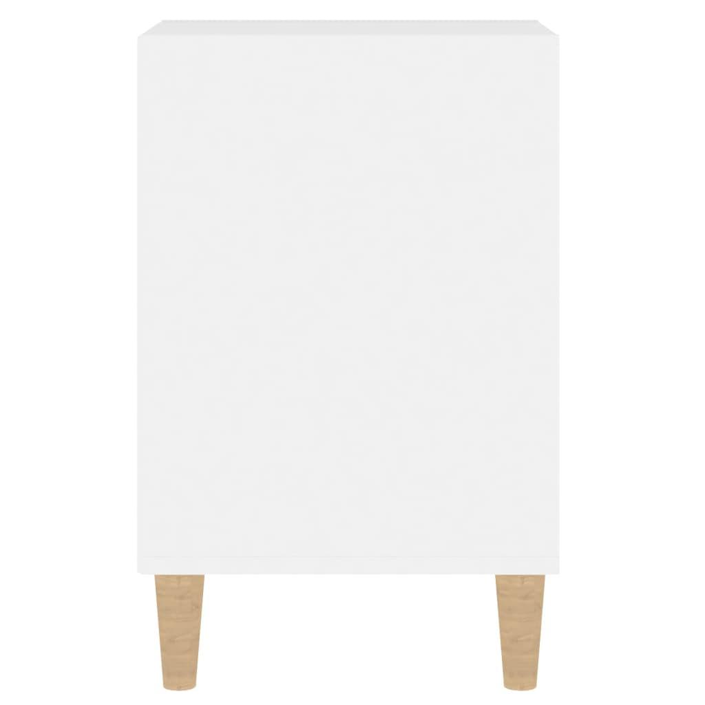 TV Cabinet High Gloss White 100x35x55 cm Engineered Wood