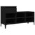 Shoe Cabinet Black 102x36x60 cm Engineered Wood