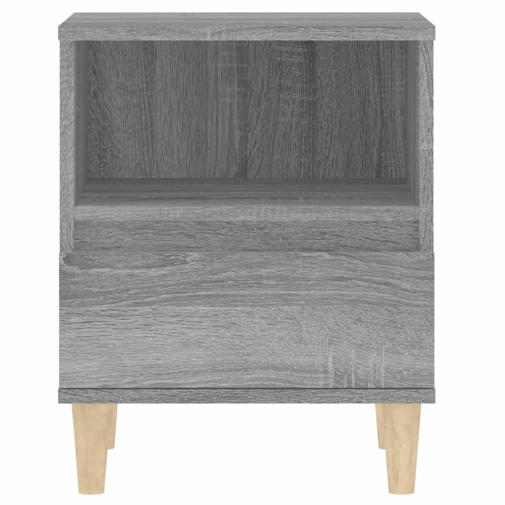 Bedside Cabinets 2 pcs Grey Sonoma 40x35x50 cm