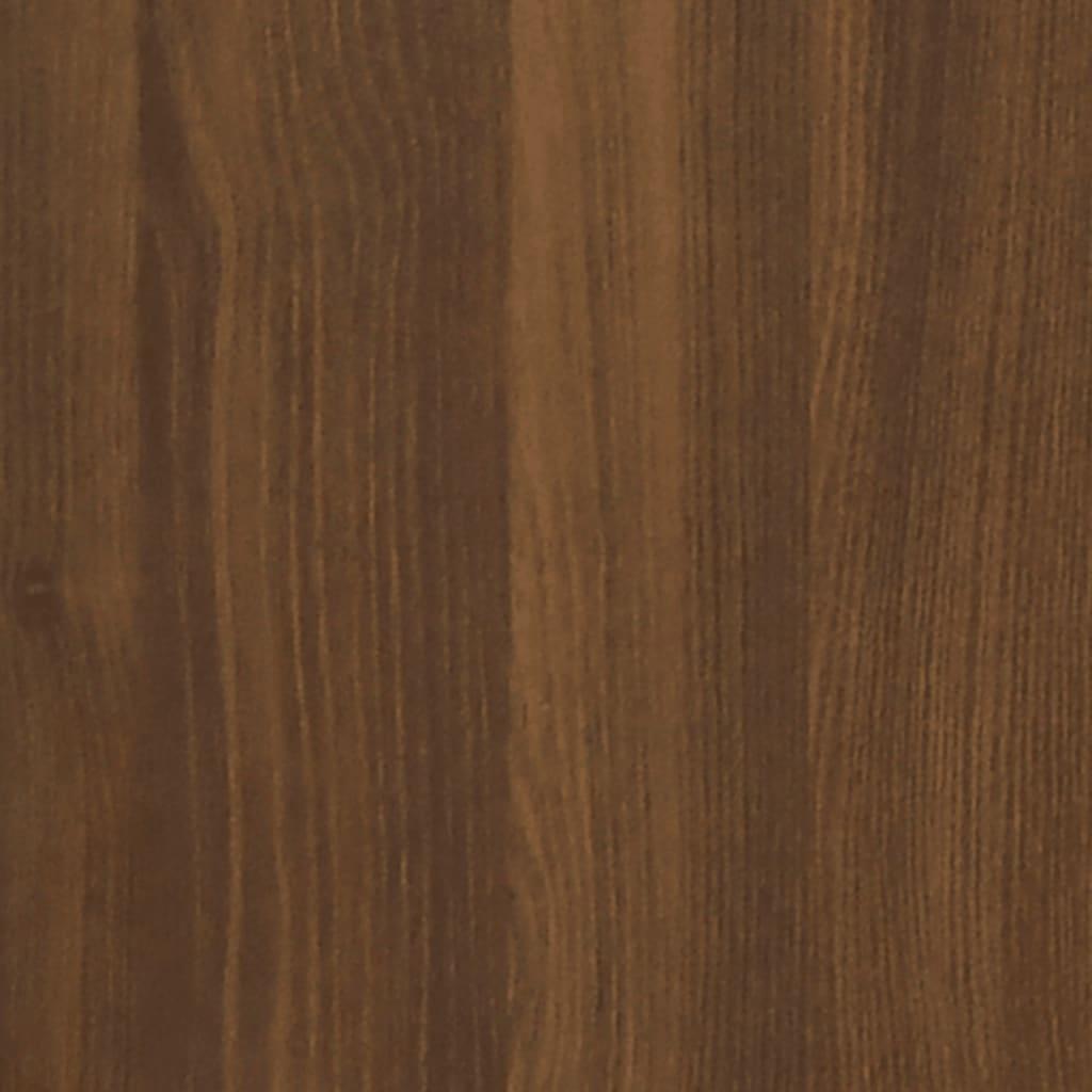 Bedside Cabinet Brown Oak 40x35x50 cm
