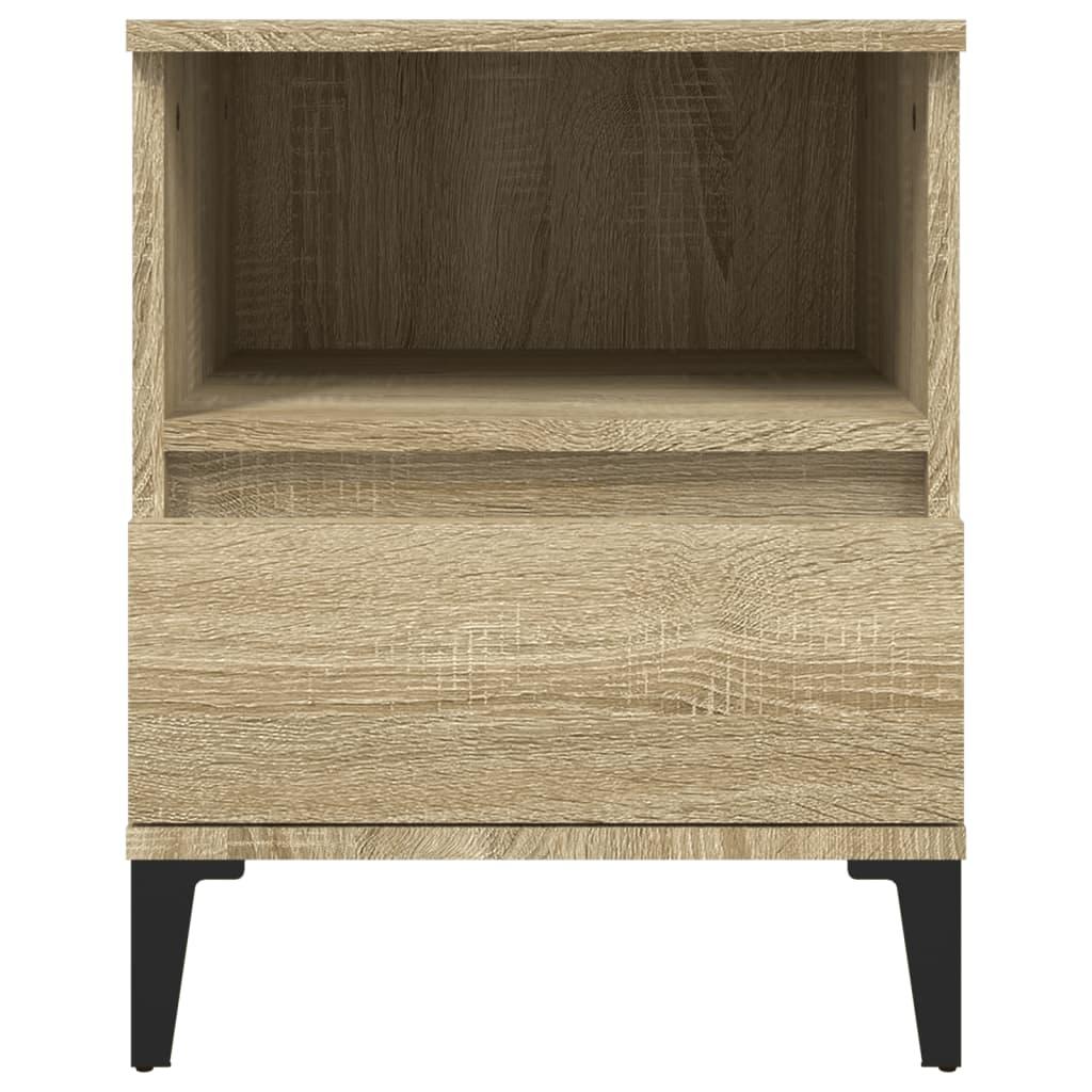 Bedside Cabinet Sonoma Oak 40x35x50 cm