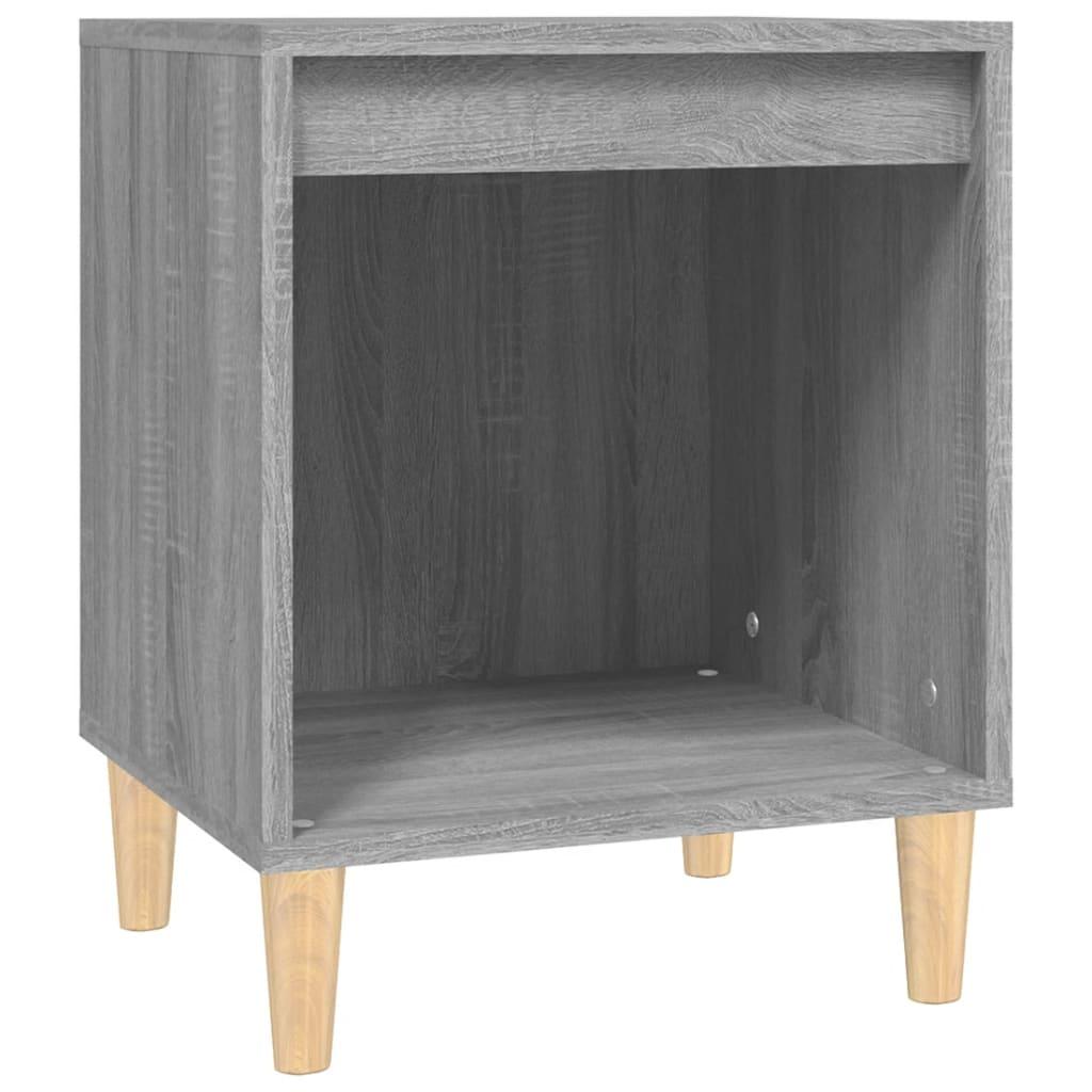 Bedside Cabinets 2 pcs Grey Sonoma 40x35x50 cm