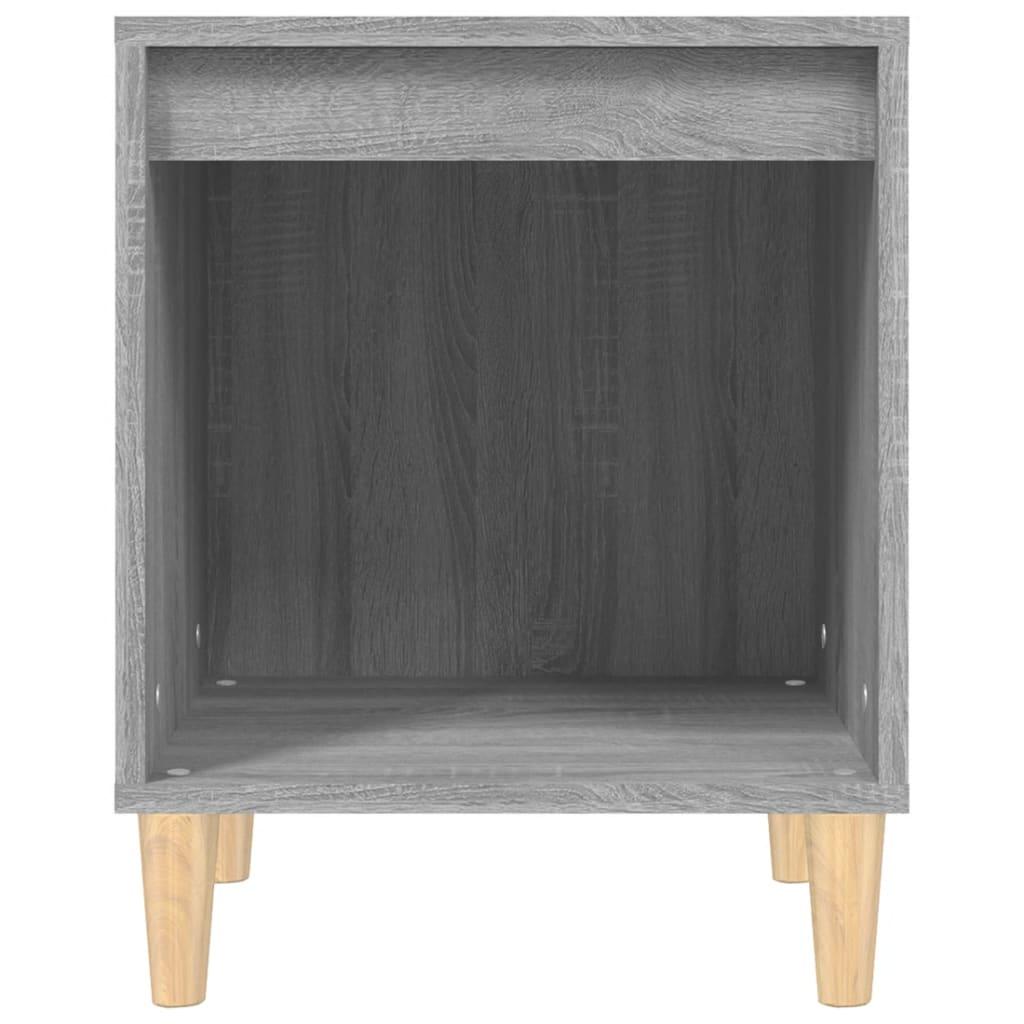 Bedside Cabinets 2 pcs Grey Sonoma 40x35x50 cm