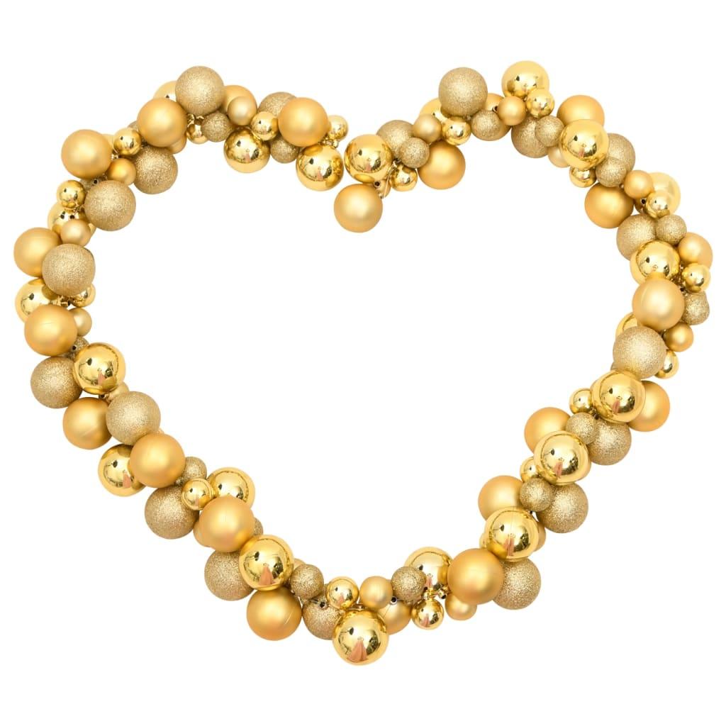 Christmas Balls Garland Gold 175 cm Polystyrene