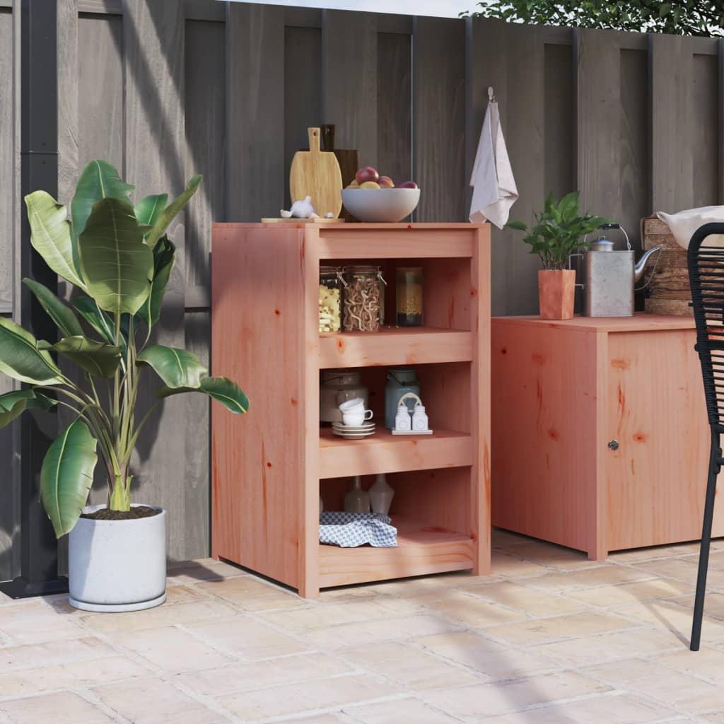 Outdoor Kitchen Cabinet MEPPEL 55x55x92 cm Solid Wood Douglas