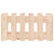 Garden Planter with Fence Design 60x30x30 cm Solid Wood Pine