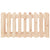 Garden Raised Bed with Fence Design 100x50x50 cm Solid Wood Pine