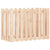 Garden Raised Bed with Fence Design 100x50x70 cm Solid Wood Pine