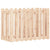 Garden Raised Bed with Fence Design 100x50x70 cm Solid Wood Pine
