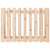 Garden Raised Bed with Fence Design 100x50x70 cm Solid Wood Pine