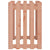 Garden Raised Bed with Fence Design 100x50x70 cm Solid Wood Douglas