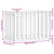 Garden Raised Bed with Fence Design 100x50x70 cm Solid Wood Douglas