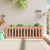 Garden Raised Bed with Fence Design 150x50x50 cm Solid Wood Douglas