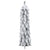 Artificial Pre-lit Christmas Tree with 45 LEDs and Flocked Snow 90 cm