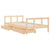 Kids Bed Frame with Drawers 90x190 cm Solid Wood Pine