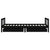 Kids Bed Frame with Drawers Black 90x190 cm Solid Wood Pine