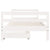Kids Bed Frame with Drawers White 90x190 cm Solid Wood Pine