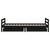 Kids Bed Frame with Drawers Black 90x190 cm Solid Wood Pine