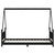 Kids Bed Frame Black 90x190 cm Solid Wood Pine