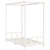 Kids Bed Frame White 90x190 cm Solid Wood Pine
