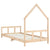 Kids Bed Frame 92x187 cm Single Solid Wood Pine