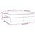 Box Spring Bed with Mattress Dark Grey 153x203 cm Queen Size Fabric