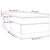 Box Spring Bed with Mattress Dark Grey 106x203 cm King Single Size Fabric