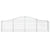 Arched Gabion Baskets 4 pcs 200x30x40/60 cm Galvanised Iron