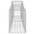 Arched Gabion Baskets 4 pcs 200x30x40/60 cm Galvanised Iron