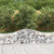 Arched Gabion Baskets 4 pcs 200x30x40/60 cm Galvanised Iron