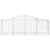 Arched Gabion Baskets 6 pcs 200x30x60/80 cm Galvanised Iron