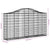 Arched Gabion Baskets 8 pcs 200x30x100/120 cm Galvanised Iron
