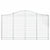 Arched Gabion Baskets 10 pcs 200x30x100/120 cm Galvanised Iron