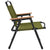 Camping Chairs 2 pcs Green 54x43x59 cm Oxford Fabric