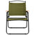 Camping Chairs 2 pcs Green 54x55x78 cm Oxford Fabric