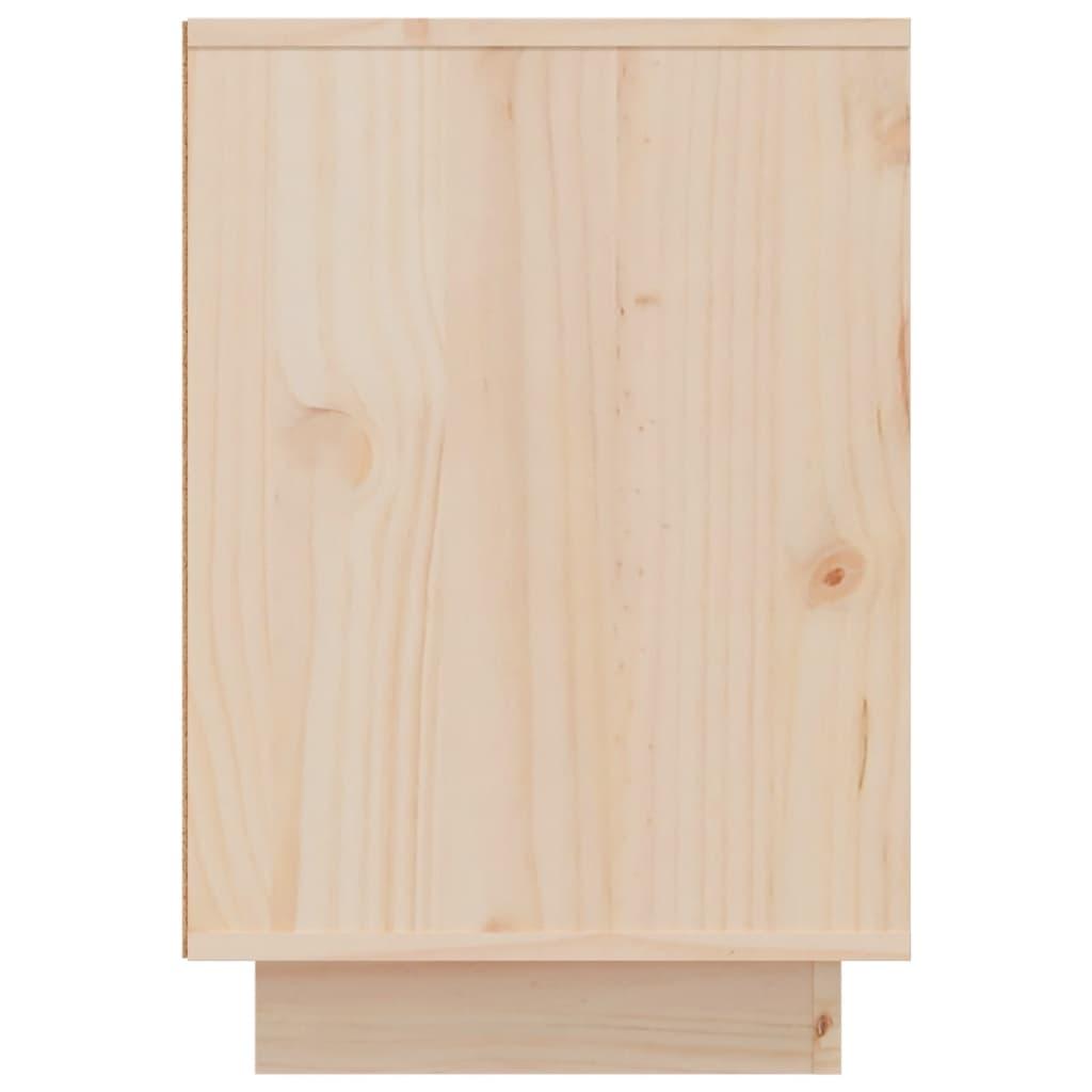 Bedside Cabinets 2 pcs 50x34x50 cm Solid Wood Pine