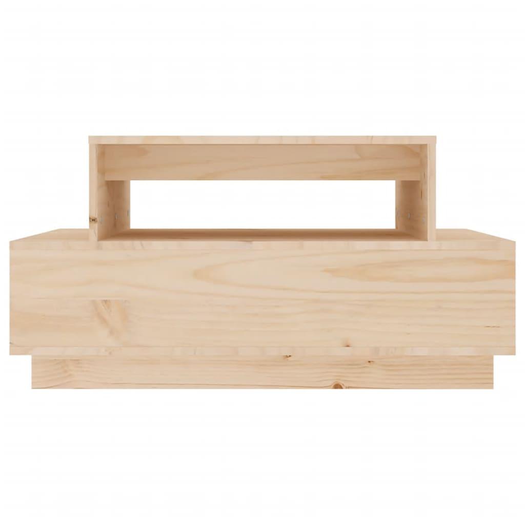 Coffee Table 80x55x40.5 cm Solid Wood Pine