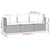 3 Piece Garden Lounge Set with Cushions Grey Poly Rattan