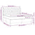 Box Spring Bed with Mattress Dark Grey 153x203 cm Queen Size Fabric
