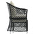 2 Piece Garden Lounge Set with Cushions Black Poly Rattan