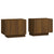 Bedside Cabinet Brown Oak 100x35x40 cm Engineered Wood
