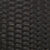 2-Seater Garden Bench with Cushions Black Poly Rattan