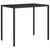 4 Piece Garden Lounge Set with Cushions Black Poly Rattan